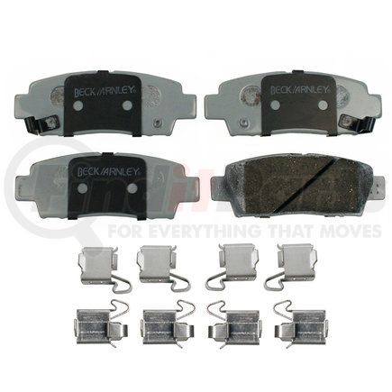 085-6534 by BECK ARNLEY - PREMIUM ASM PADS W / HARDWARE