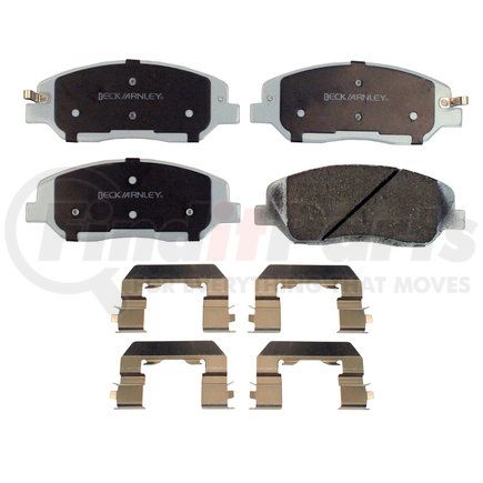 085-6789 by BECK ARNLEY - PREMIUM ASM PADS W / HARDWARE