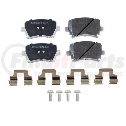 085-6759 by BECK ARNLEY - PREMIUM ASM PADS W / HARDWARE