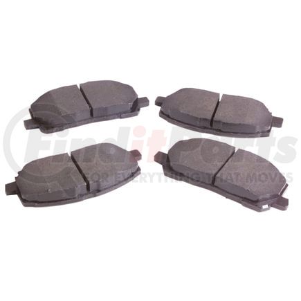 082-1658 by BECK ARNLEY - PREMIUM BRAKE PADS