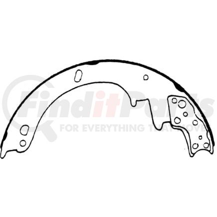 111.0475 by CENTRIC - Centric Brake Shoes