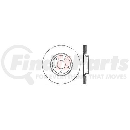 Centric 120.33120 Disc Brake Rotor Premium Brake Rotor