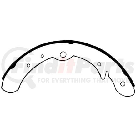111.04831 by CENTRIC - Premium Brake Shoes