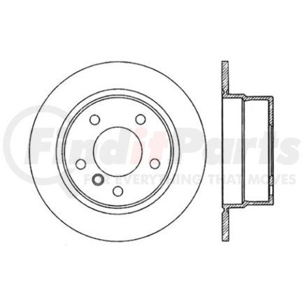 120.34041 by CENTRIC - Premium Brake Rotor