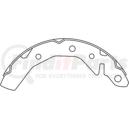 111.09951 by CENTRIC - Centric Premium Brake Shoes