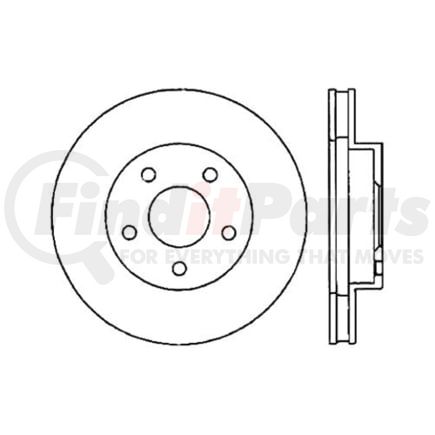 120.62030 by CENTRIC - Premium Brake Rotor