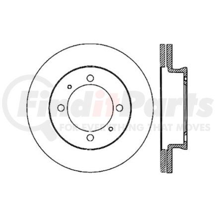 120.46006 by CENTRIC - Centric Premium Brake Rotor