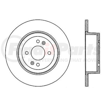 120.07000 by CENTRIC - Centric Premium Brake Rotor