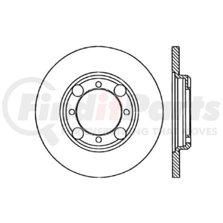 Centric 120.46008 Disc Brake Rotor Premium Brake Rotor