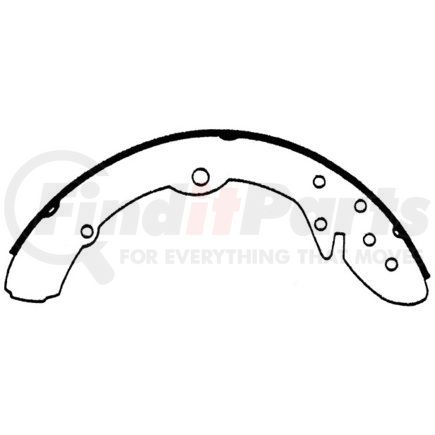 Centric 111.04961 Drum Brake Shoe Centric Premium Brake Shoes