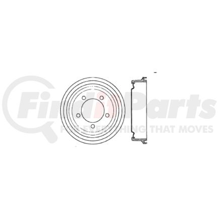 Centric 122.63029 Brake Drum Premium Brake Drum