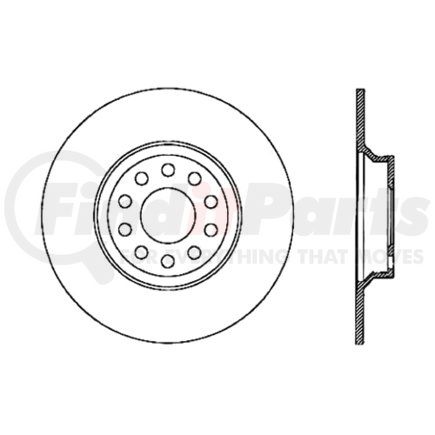 120.20019 by CENTRIC - Centric Premium Brake Rotor