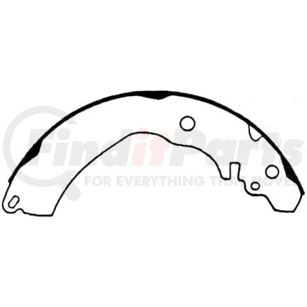 111.061 by CENTRIC - Premium Brake Shoes