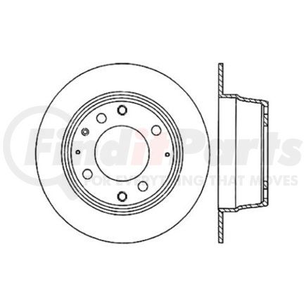 120.37003 by CENTRIC - Centric Premium Brake Rotor