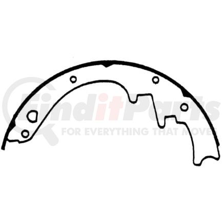 111.0152 by CENTRIC - Premium Brake Shoes