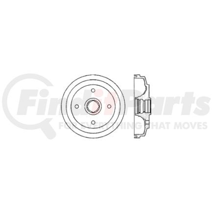 Centric 122.43003 Brake Drum Premium Brake Drum
