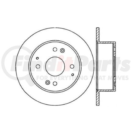 120.40035 by CENTRIC - Premium Brake Rotor