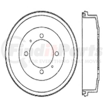 122.46003 by CENTRIC - Centric Premium Brake Drum