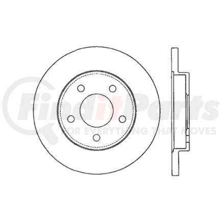 121.62074 by CENTRIC - Standard Brake Rotor