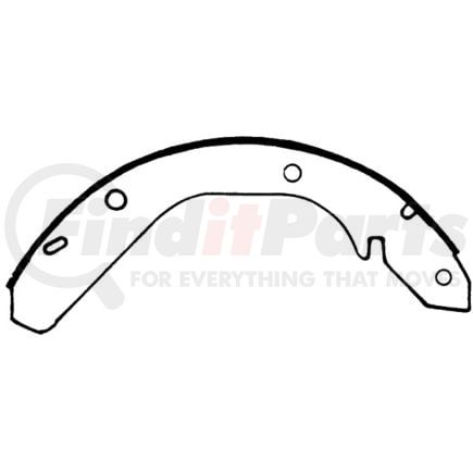 111.04531 by CENTRIC - Premium Brake Shoes