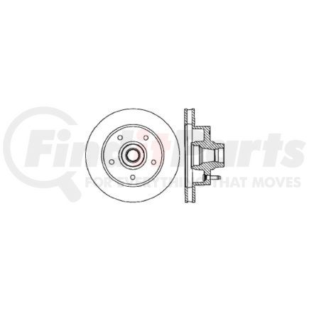 120.67009 by CENTRIC - Premium Brake Rotor