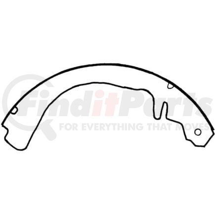 Centric 111.03511 Drum Brake Shoe Premium Brake Shoes