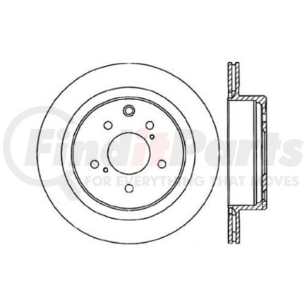 Centric 120.42047 Disc Brake Rotor Premium Brake Rotor