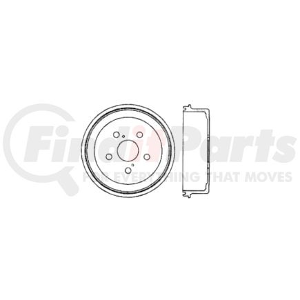 122.44027 by CENTRIC - Premium Brake Drum