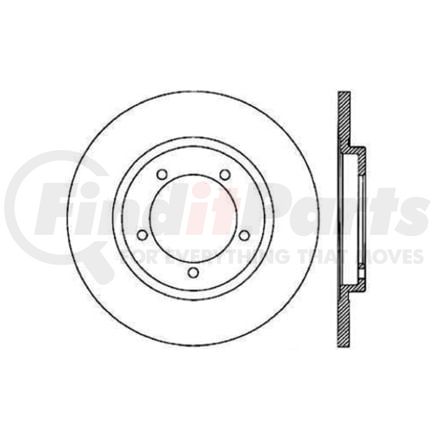 120.41002 by CENTRIC - Premium Brake Rotor
