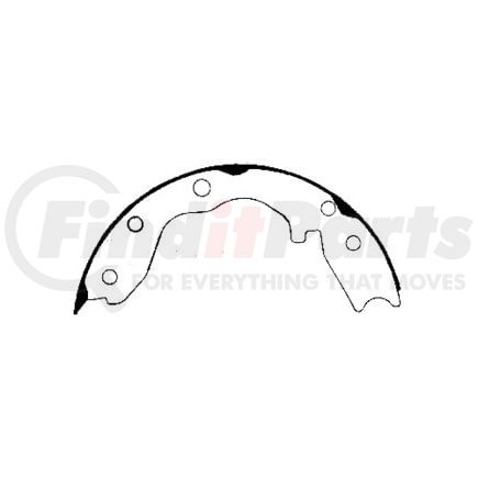Centric 111.0635 Parking Brake Shoe Premium Parking Brake Shoes