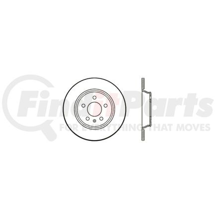 Centric 120.33119 Disc Brake Rotor Premium Brake Rotor