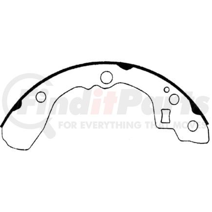 111.0806 by CENTRIC - Centric Premium Brake Shoes