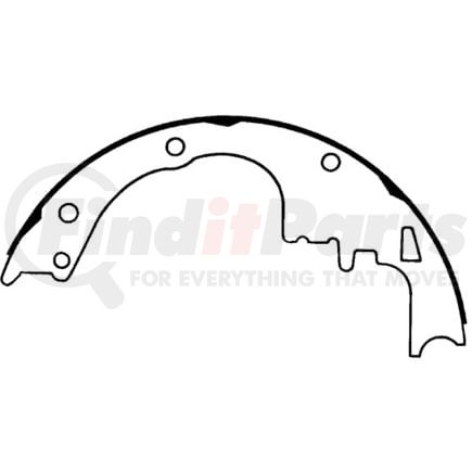 110.0246 by CENTRIC - C-Tek Brake Shoes