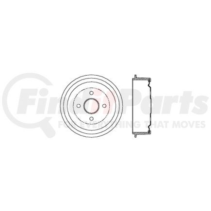122.61006 by CENTRIC - Prm Brake Drum