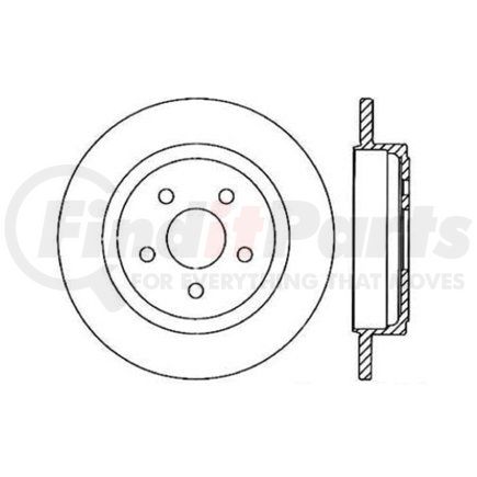 120.63032 by CENTRIC - Centric Premium Brake Rotor