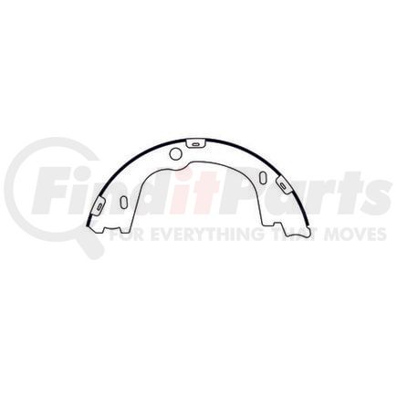 111.0946 by CENTRIC - Centric Premium Parking Brake Shoes