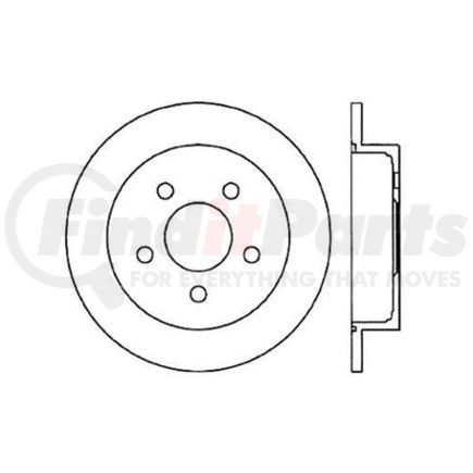 125.62058 by CENTRIC - Centric Premium High Carbon Alloy Brake Rotor