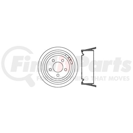 Centric 122.67012 Brake Drum Premium Brake Drum