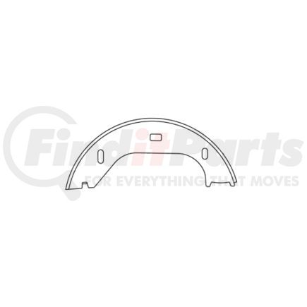 111.0901 by CENTRIC - Premium Parking Brake Shoes