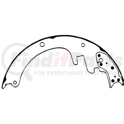 112.0452 by CENTRIC - Heavy Duty Brake Shoes