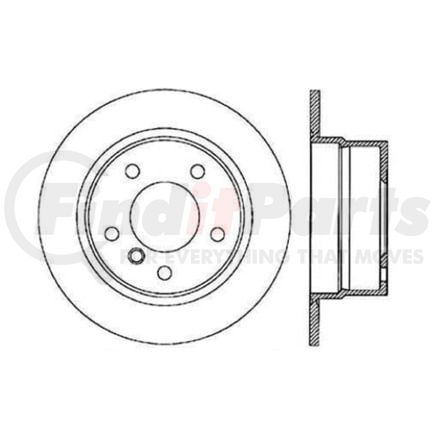 120.34068 by CENTRIC - Premium Brake Rotor