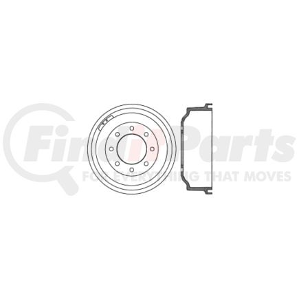 122.65036 by CENTRIC - Prm Brake Drum