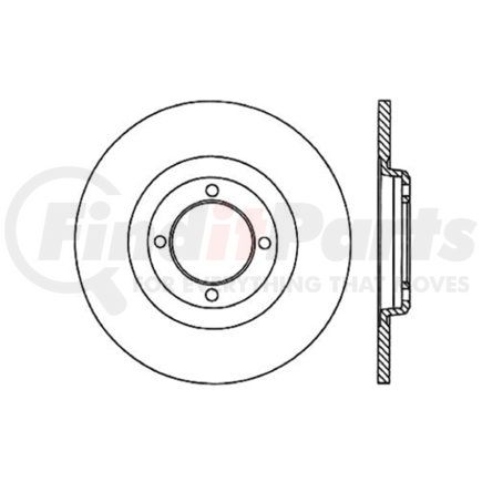 120.30000 by CENTRIC - Centric Premium Brake Rotor