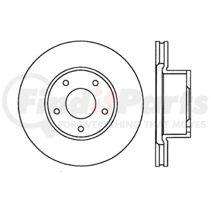 120.62081 by CENTRIC - Centric Premium Brake Rotor