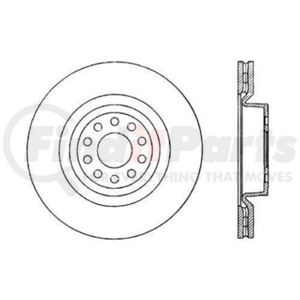 Centric 120.33060 Disc Brake Rotor Premium Brake Rotor