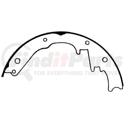111.028 by CENTRIC - Premium Brake Shoes