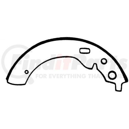 111.04591 by CENTRIC - Centric Premium Brake Shoes