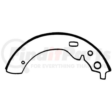 111.04591 by CENTRIC - Premium Brake Shoes