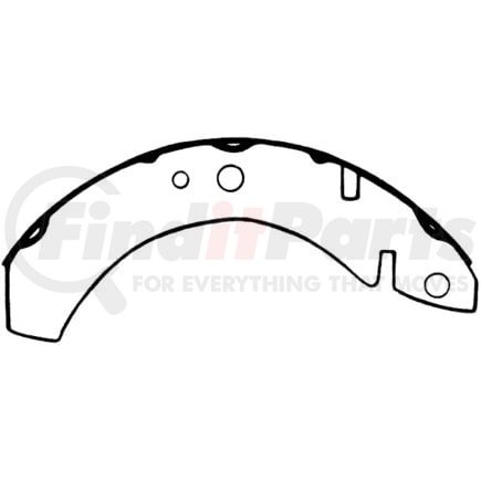 111.04541 by CENTRIC - Premium Brake Shoes
