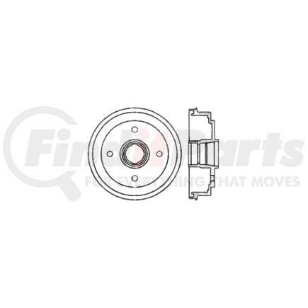 122.46005 by CENTRIC - Premium Brake Drum